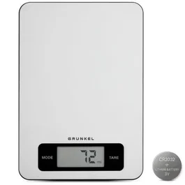 Grunkel Báscula de Cocina Electrónica BC-CookXT, hasta 5kg, Plata